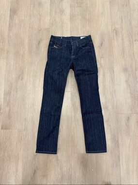 Diesel Women's Straight Leg Jeans in Dark Indigo